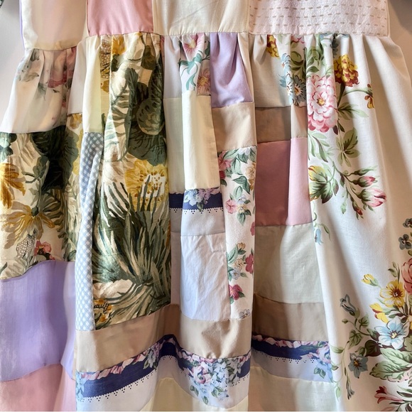 Handmade Patchwork Rose Canvas Dress SKU 01176 - Picture 9 of 16